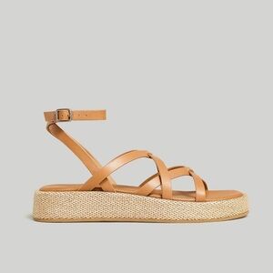 Madewell Rafia Flatform Sandal